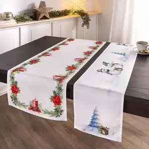 Bella Casa 3D-Digitaldruck-Tischwäsche