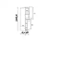 Bild 2 von Flex-Well Apothekerschrank »Samoa«