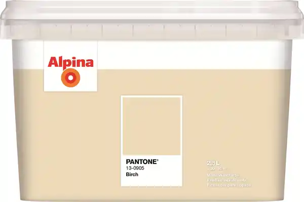 Bild 1 von Alpina Wandfarbe Pantone matt birch 2,5 L