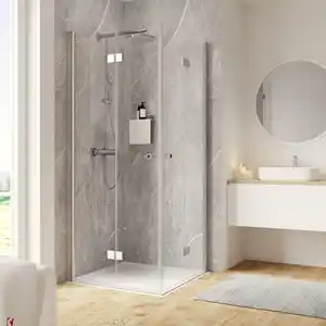 SCHULTE Eckeinstieg »Garant 2.0«, BxHxT: 90 x 200 x 90 cm, Türart: Drehfalttür