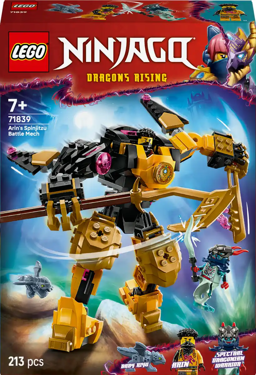 Bild 1 von LEGO NINJAGO 71839 Arins Spinjitzumech