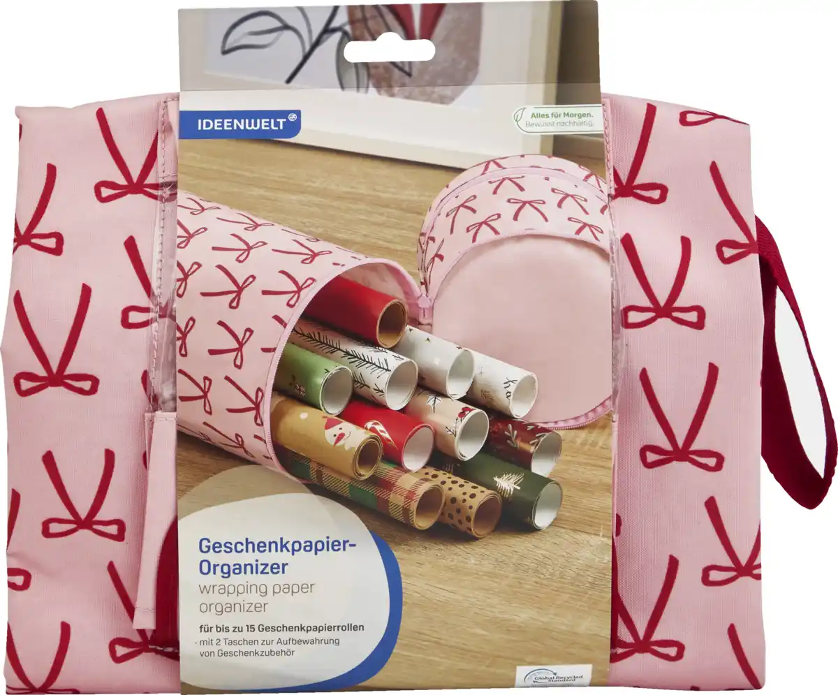 Bild 1 von IDEENWELT Geschenkpapier-Organizer Schleifen