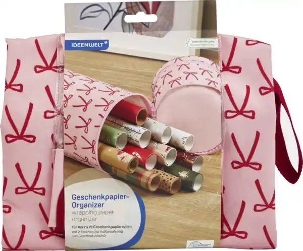 Bild 1 von IDEENWELT Geschenkpapier-Organizer Schleifen