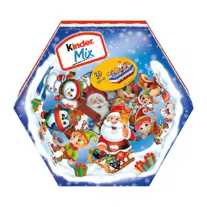 FERRERO Kinder Mix Weihnachtsteller 143g