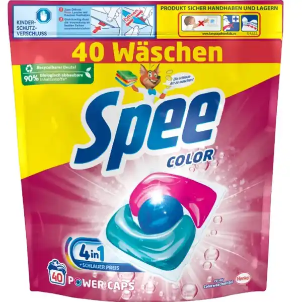 Bild 1 von Spee Colorwaschmittel Power Caps