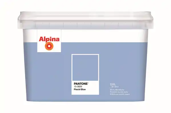 Bild 1 von Alpina Wandfarbe Pantone matt placid blue 2,5 L