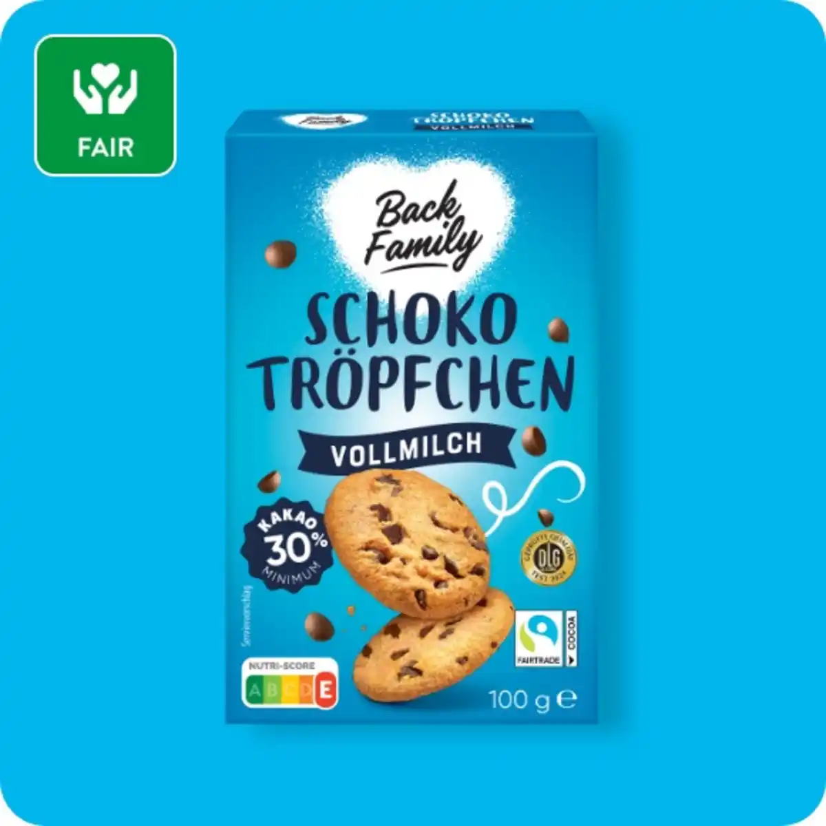 Bild 1 von BACK FAMILY Schoko-Tröpfchen oder -Chunks, Verschiedene Sorten