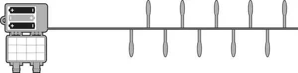 Bild 2 von IDEENWELT Micro-LED-Lichterkette – Cluster