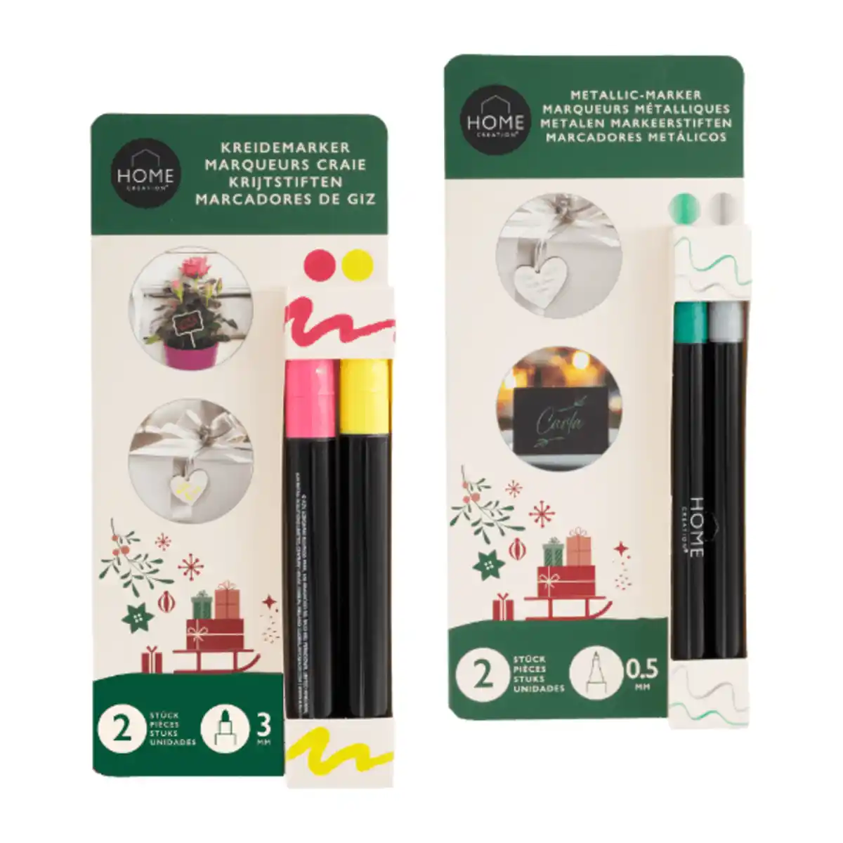 Bild 1 von HOME CREATION Kreide- / Metallic-Marker