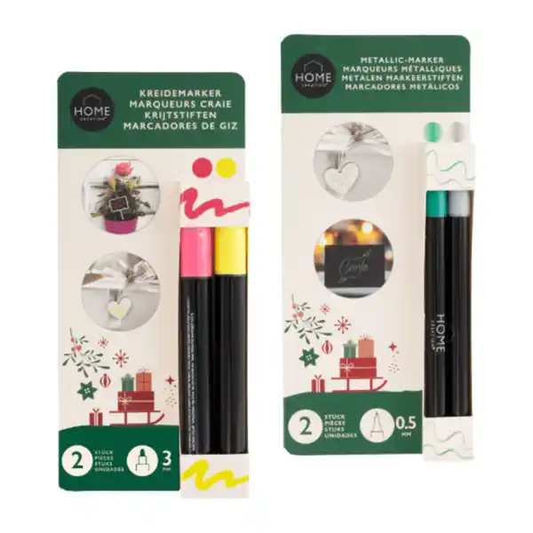 Bild 1 von HOME CREATION Kreide- / Metallic-Marker