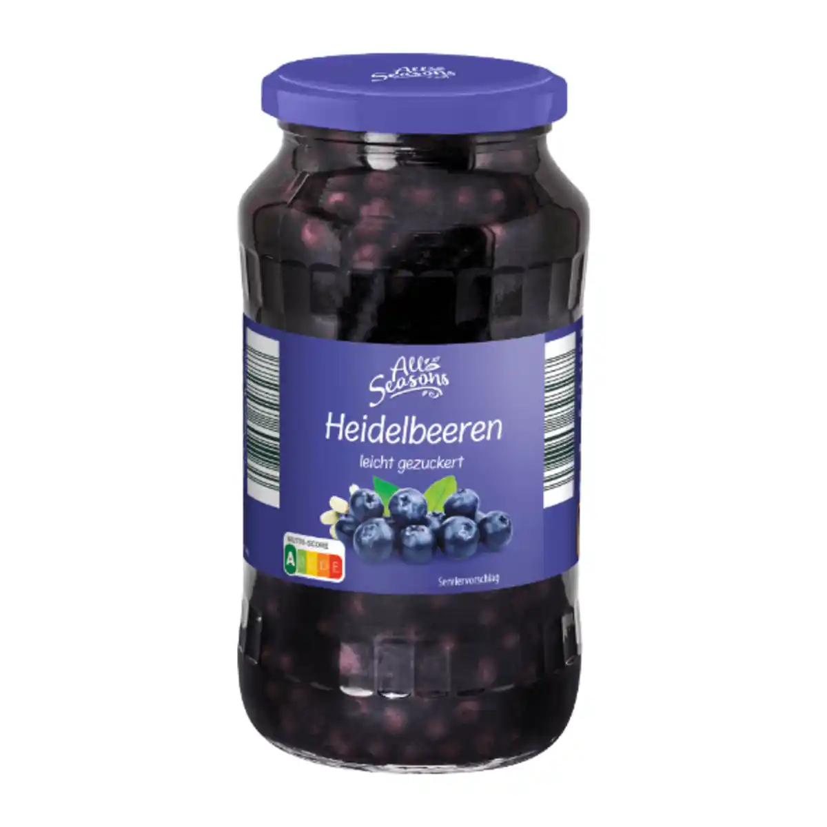 Bild 1 von ALL SEASONS Heidelbeeren 580ml