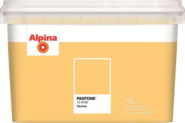 Bild 1 von Alpina Wandfarbe Pantone matt yarrow 2,5 L