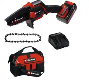 Einhell Akku Gehölzschneider GE-PS 18/15 Li BL, inkl. Starter Kit, Ersatzkette & Einhell Bag, Leistung: 18 Volt