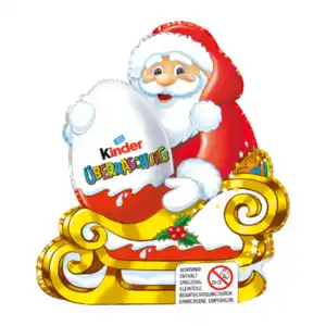 FERRERO Kinder Weihnachtsmann Vollmilchschokolade 75g