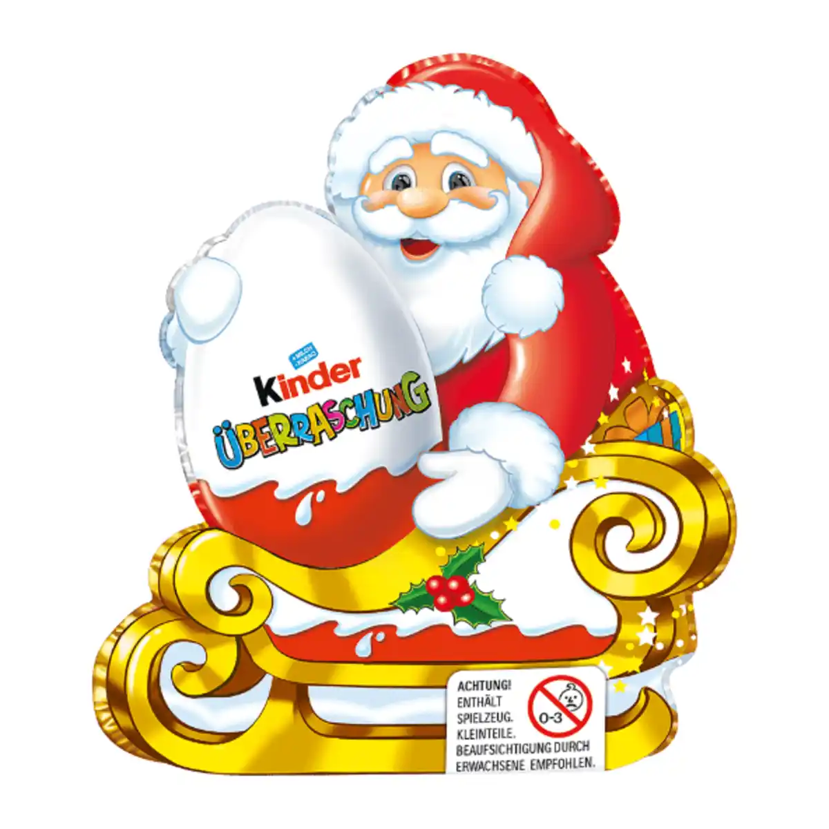 Bild 1 von FERRERO Kinder Weihnachtsmann Vollmilchschokolade 75g