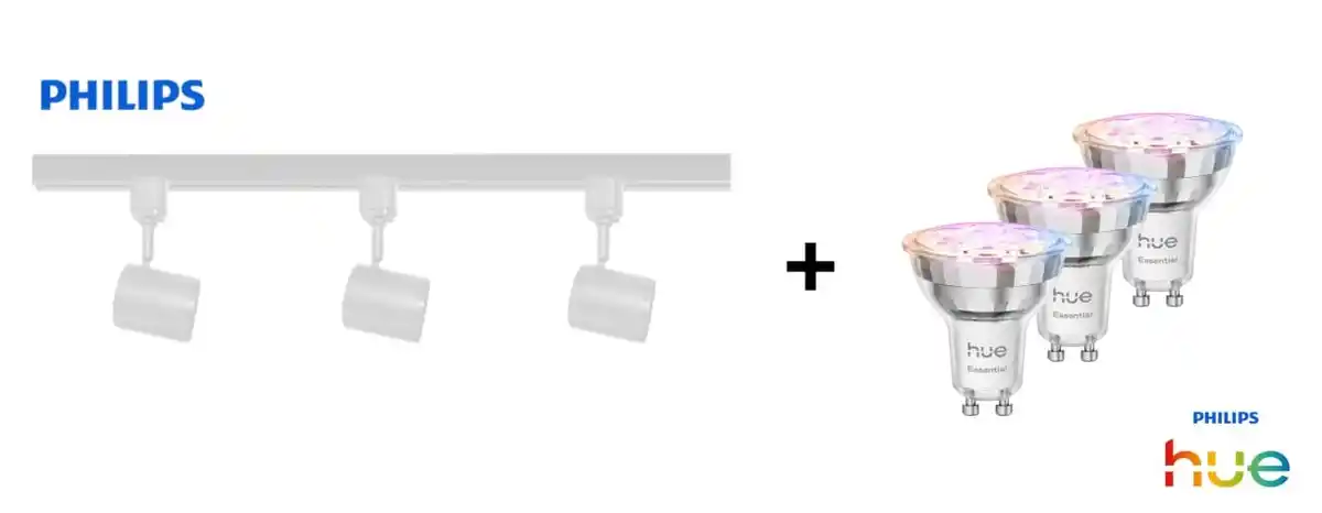 Bild 1 von Philips LED Leuchten 3er Spot Zilo Easy Link weiß 100 cm warmweiß-kaltweiß RGB