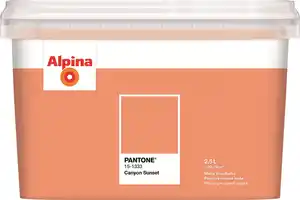 Alpina Wandfarbe Pantone matt canyon sunset 2,5 L