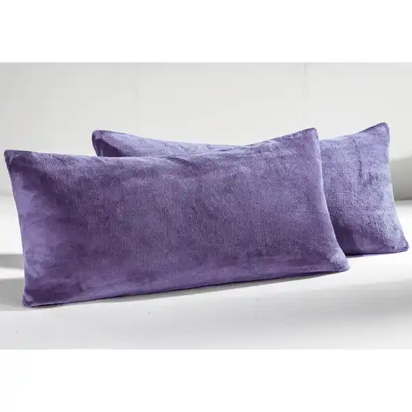 Bild 1 von Dreamtex Coral-Fleece-Kissenbezüge 2er-Set