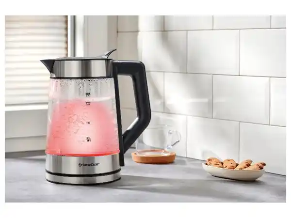 Bild 2 von SILVERCREST® Premium-Digitaler Glas-Wasserkocher »SWGD 3000 B2«