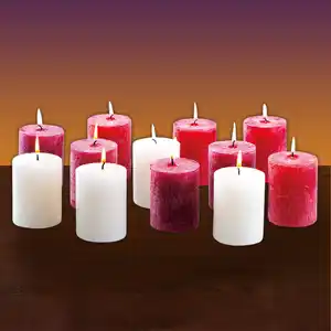 Bella Casa Rustik Stumpenkerzen