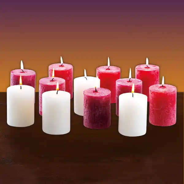 Bild 1 von Bella Casa Rustik Stumpenkerzen