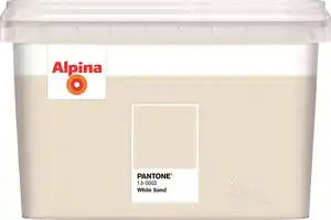 Alpina Wandfarbe Pantone matt white sand 2,5 L