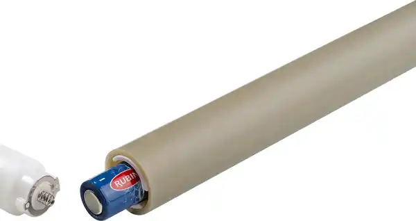 Bild 2 von IDEENWELT 2er Set LED-Stabkerzen greige