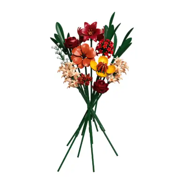 Bild 3 von TOYLINO Klemmbausteine-Blumenstrauß