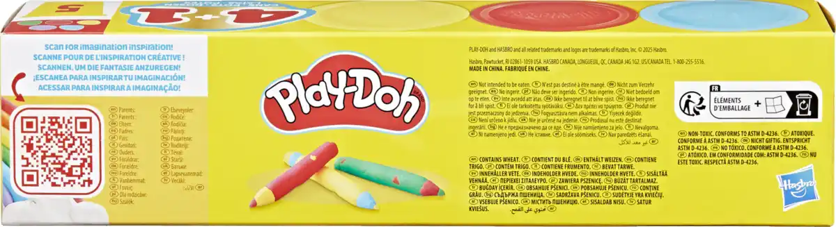 Bild 2 von Play-Doh Schulspaß 5er-Pack Knete, 425 g