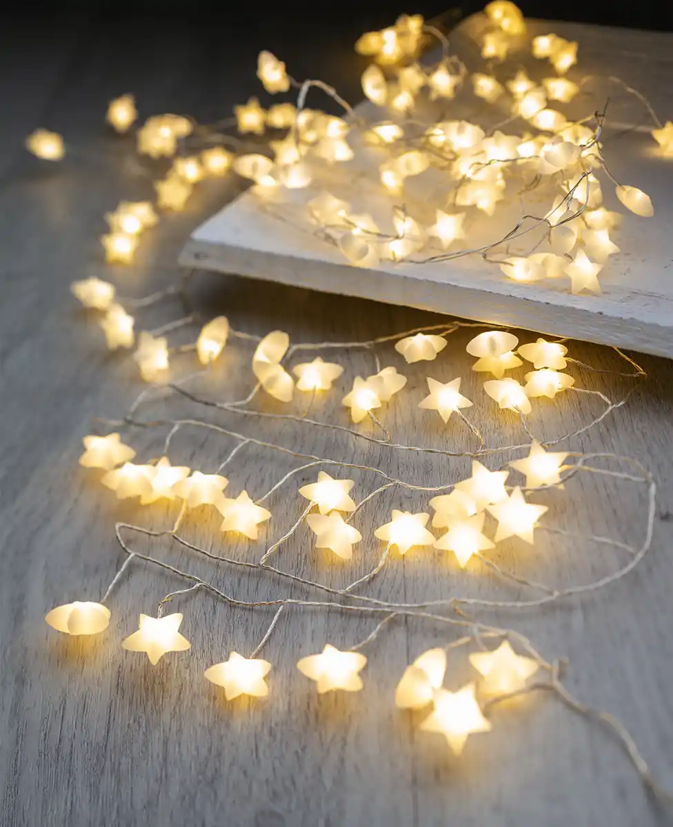Bild 1 von IDEENWELT LED-Cluster-Lichterkette Sterne