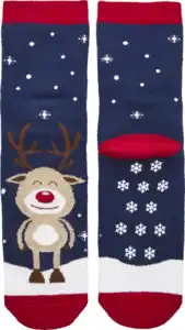 IDEENWELT ABS-Weihnachtssocken Gr. 43/46