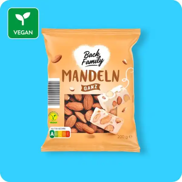 Bild 1 von BACK FAMILY Mandeln, ganz