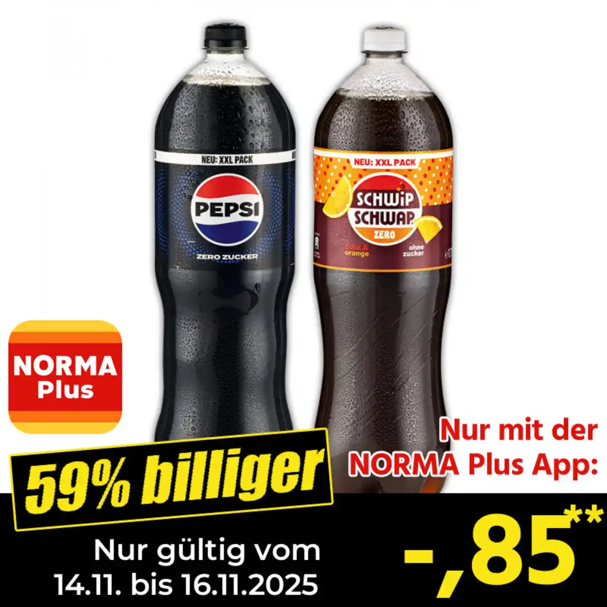 Bild 1 von Schwip Schwap / Pepsi Erfrischungsgetränk