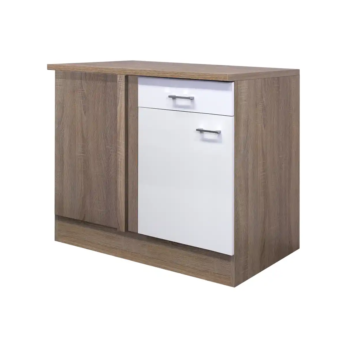 Bild 1 von Flex-Well Küchenunterschrank »Samoa«, Sonoma Eichefarben / weiß