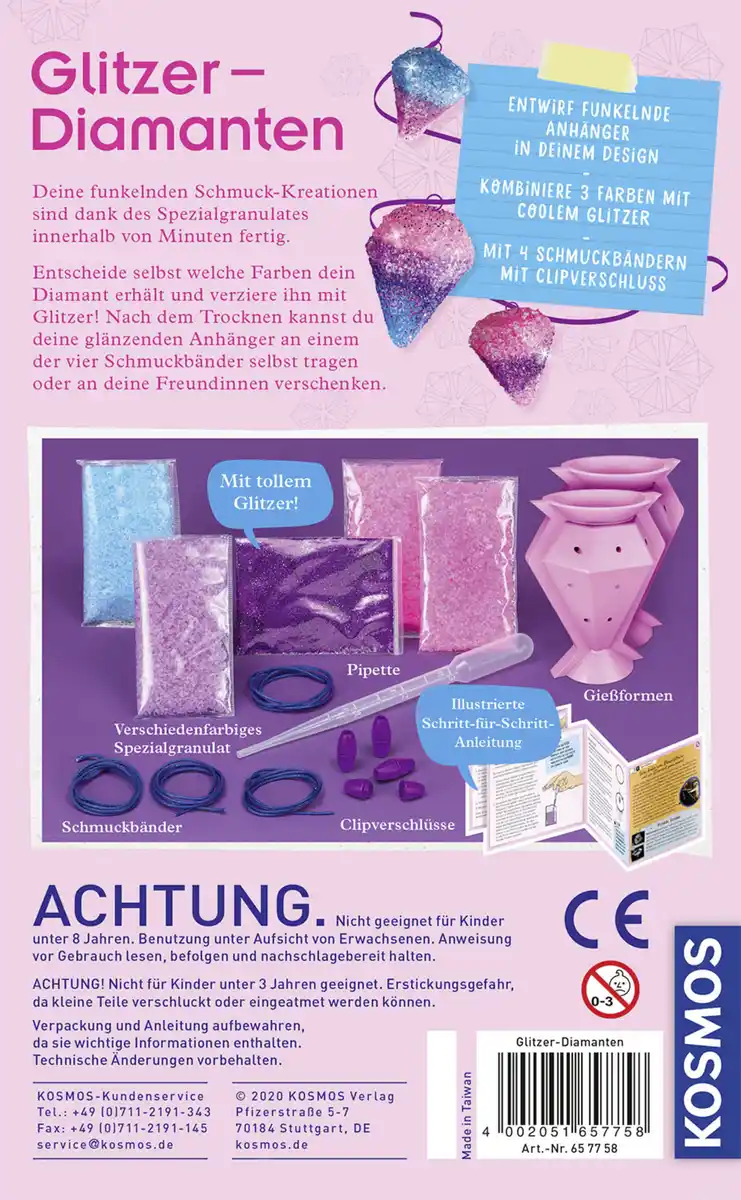 Bild 2 von Kosmos Glitzer-Diamanten