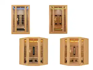 Artsauna Artsauna Infrarotkabine »Nyborg«, mit LED-Licht