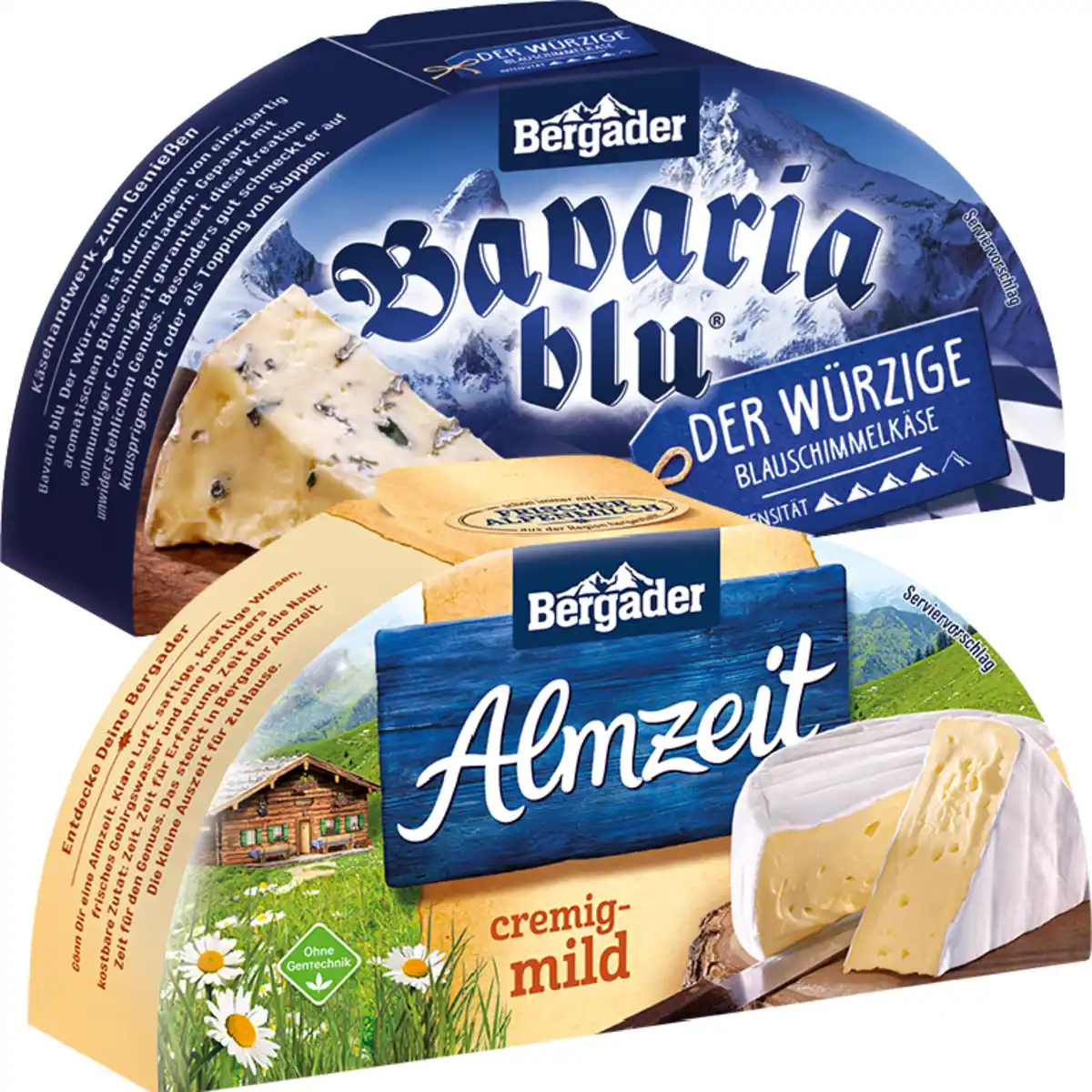 Bild 1 von Bergader Almzeit oder Bavaria blu Halbmond