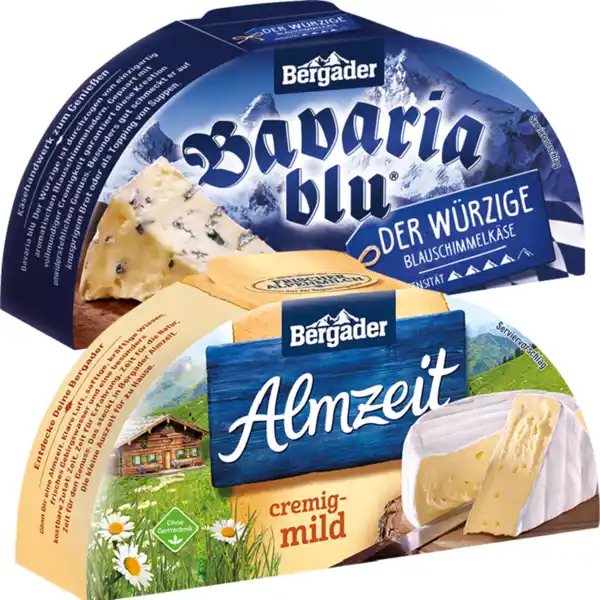 Bild 1 von Bergader Almzeit oder Bavaria blu Halbmond