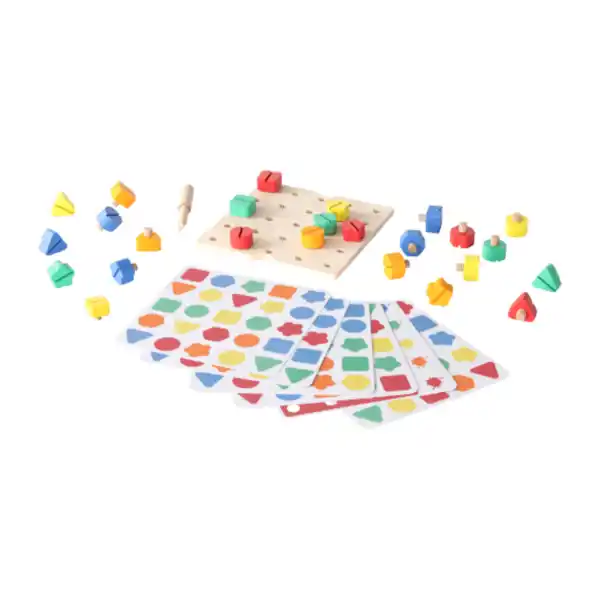 Bild 2 von TOYLINO Holz-Brettspiel