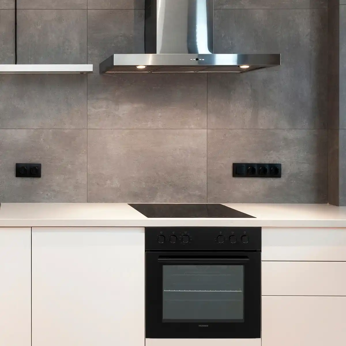 Bild 4 von TELEFUNKEN Einbau-Herd-Set »ECHS65A-B2«, 65 Liter, Backofen mit Glaskeramik-Kochfeld, 10 Betriebsarten, schwarz