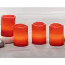 Bild 2 von I-Glow LED-Echtwachs-Adventskerzen 4er-Set