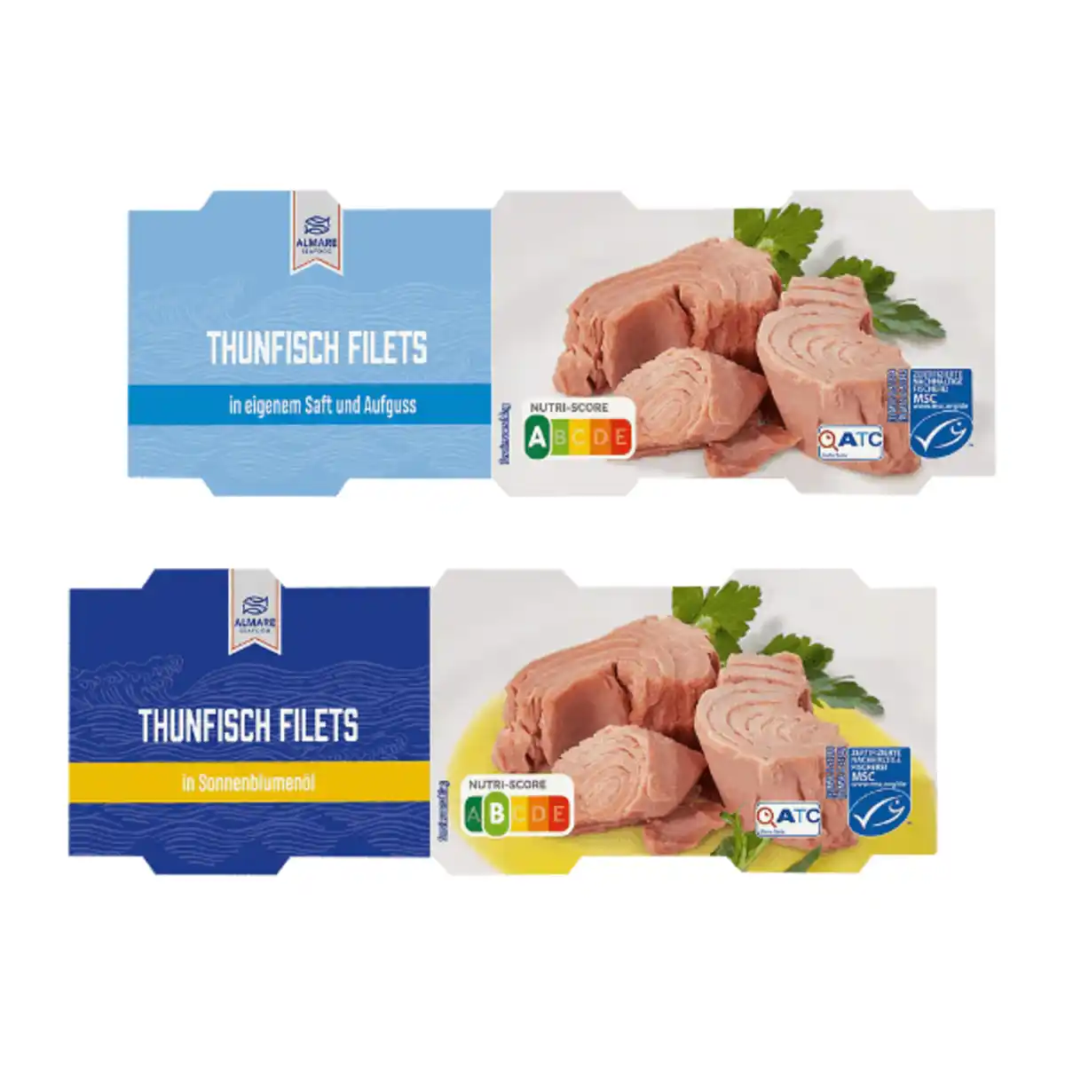 Bild 1 von ALMARE Thunfisch-Filets XXL 80g