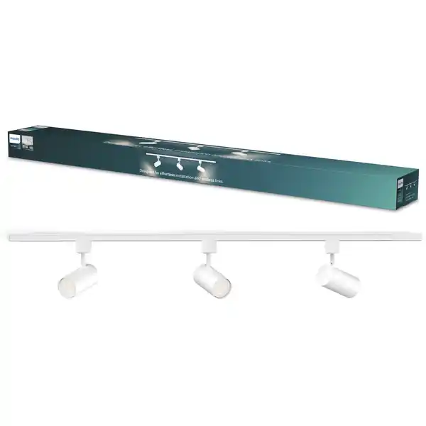 Bild 1 von Philips Deckenstrahler 3er Spot Zilo Easy Link weiß