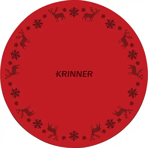 Bild 1 von Krinner Weihnachtsbaumunterlage Ø 60 cm rot
