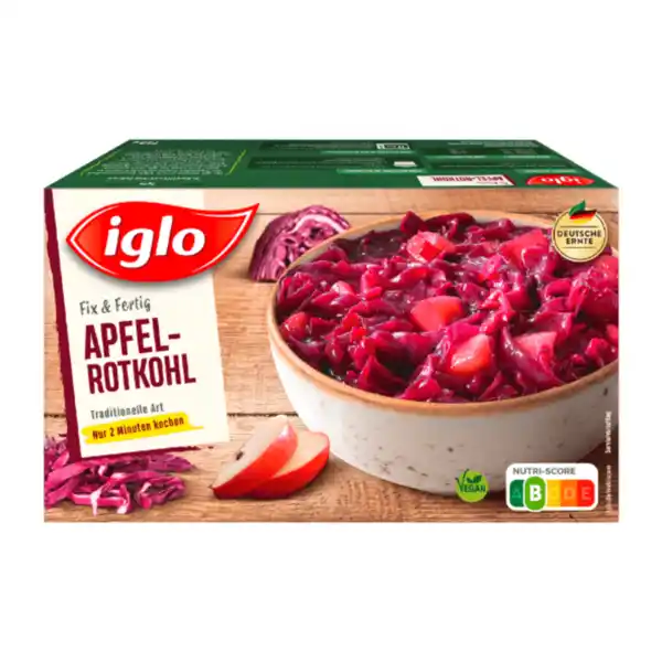 Bild 1 von IGLO Apfelrotkohl 750g