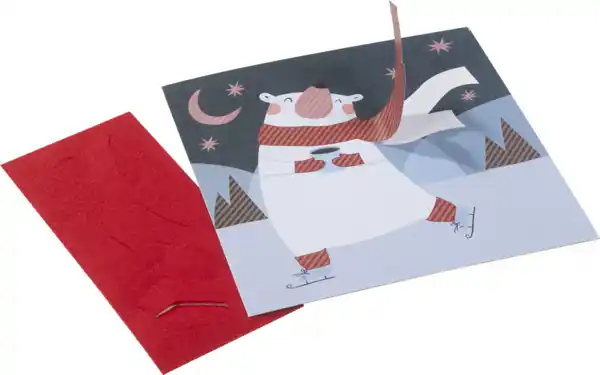 Bild 2 von IDEENWELT Bastelset Filzbilder Wintertiere