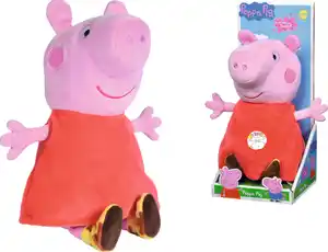 Simba Peppa Pig Plüsch Peppa mit Sound, 25cm