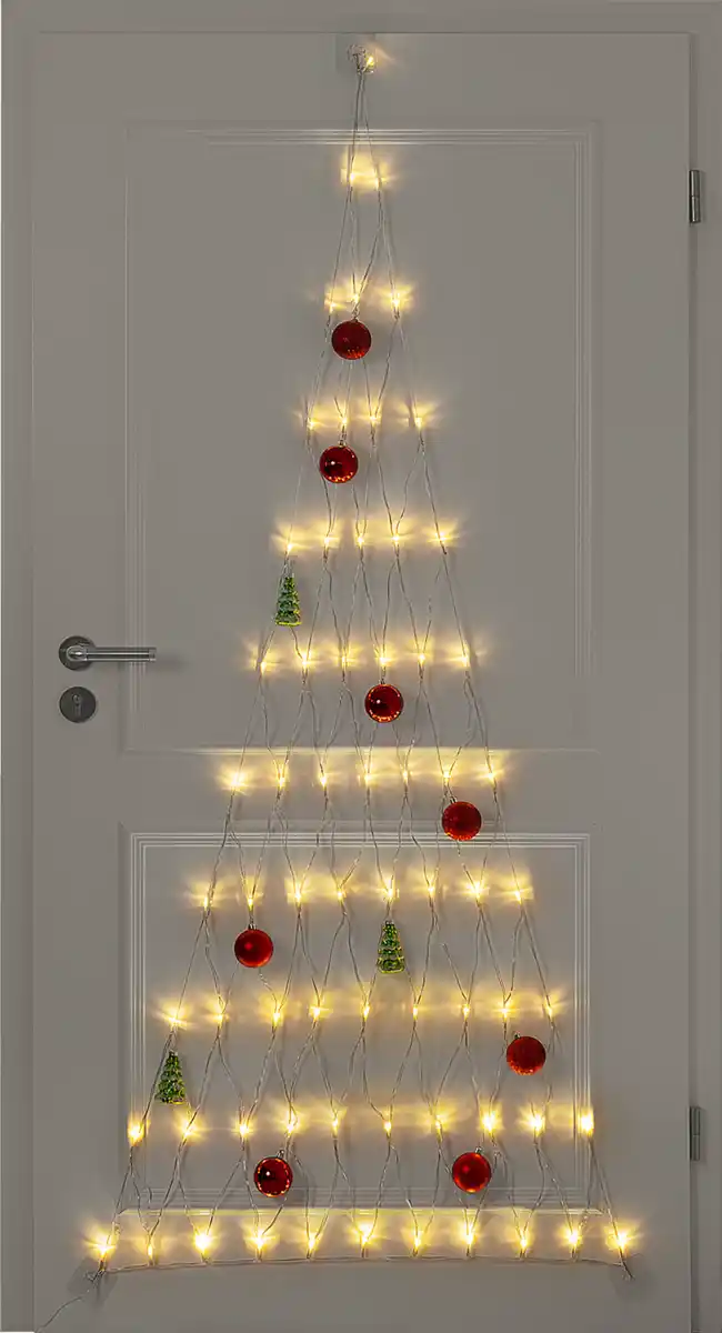 Bild 1 von IDEENWELT LED-Weihnachtsbaum-Türhänger