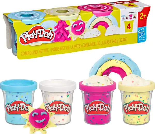 Bild 3 von Play-Doh 4er-Pack Konfettiknete, 340 g