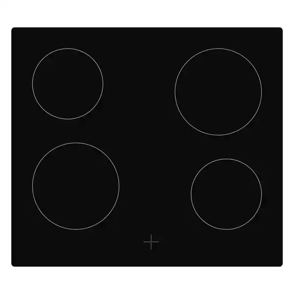Bild 3 von TELEFUNKEN Einbau-Herd-Set »ECH65A-B2«, 65 Liter, Backofen mit Glaskeramik-Kochfeld, 10 Betriebsarten, schwarz